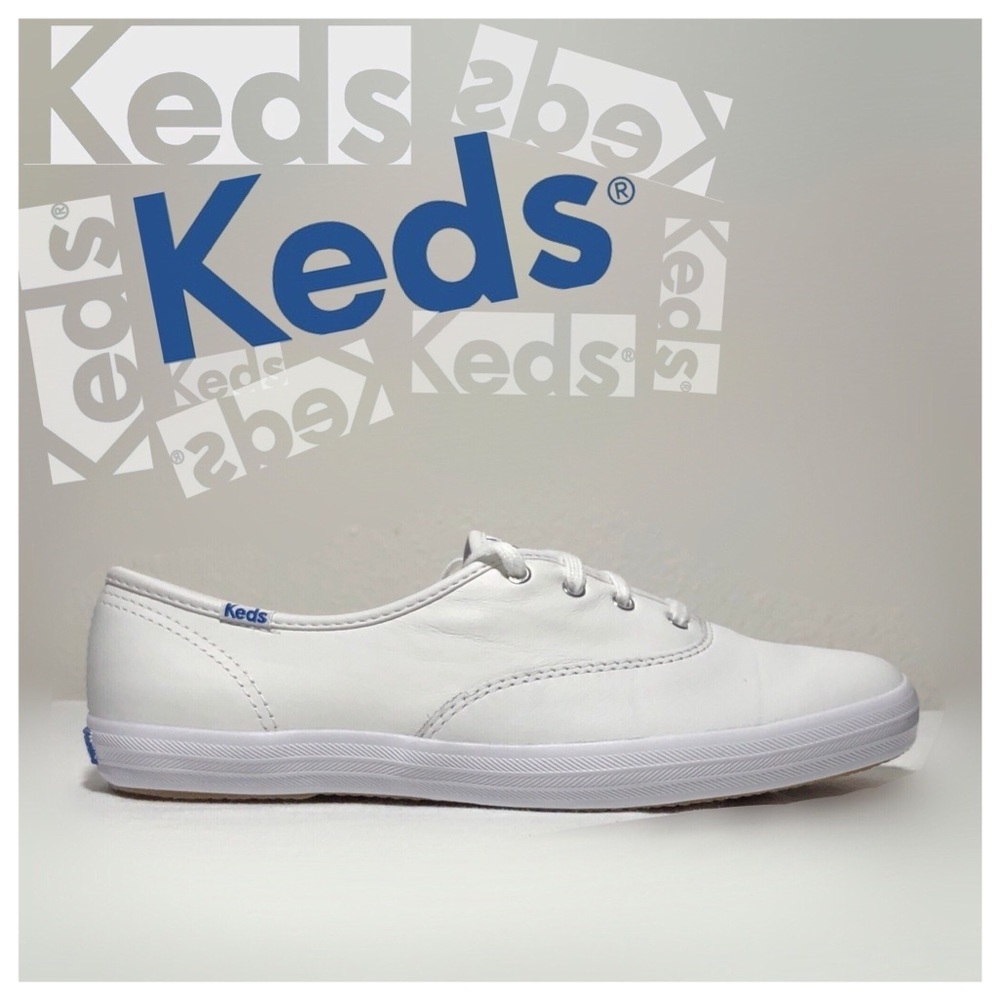 Keds Sz 9.5 White Leather NWT